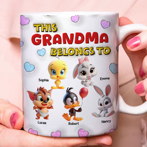 Personalized Gifts For Mom Coffee Mug 02kapu260225 This Mom Belongs To - Coffee Mug - GoDuckee