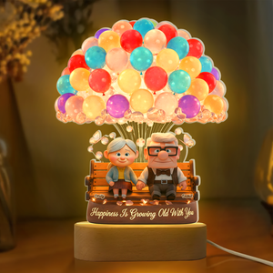 Growing Old With You 3D Led Light - Personalized Gifts For Couple 04napu120625 - Led Night Light - GoDuckee