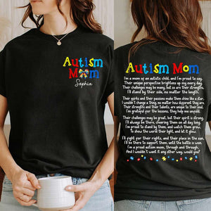 Personalized Gifts For Autism Mom Shirt I'm A Proud Autism Mom 01HUDT250225 - Shirts - GoDuckee
