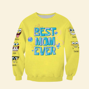 Personalized Gift For Mom Shirt Best Mom Ever 04NAHN200124 - 3D Shirts - GoDuckee