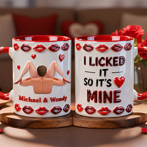 Funny Coffee Accent Mug - Personalized Gifts For Couple 02OHDT190126 - Coffee Mug - GoDuckee