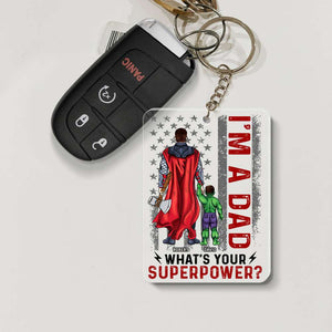 Power Dad Personalized Keychain 09dnqn240523tm - Keychains - GoDuckee
