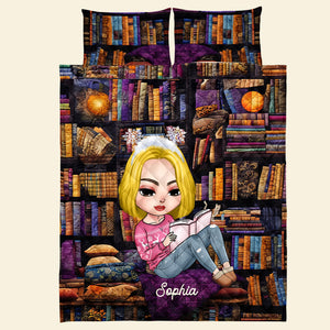 Personalized Gifts For Book Lovers Quilt Bed Set 05qnqn311024 - Blanket - GoDuckee