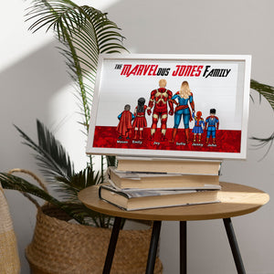 Personalized Gifts For Family Canvas Print The Best Family 01OHMH070324PA - Canvas Print - GoDuckee