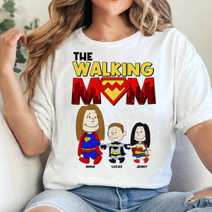 Personalized Gifts For Mom Shirt 02ohtn210325pa The Walking Mom - Shirts - GoDuckee