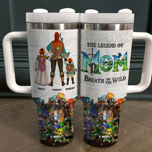 Personalized Gifts For Mom Tumbler, The Legend Of Mom 03QHDT270325HG - Tumbler Cup - GoDuckee
