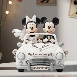 Couple Wedding Acrylic Plaque - Personalized Gifts For Couple 04TODT240625 - Shaped Plaques - GoDuckee