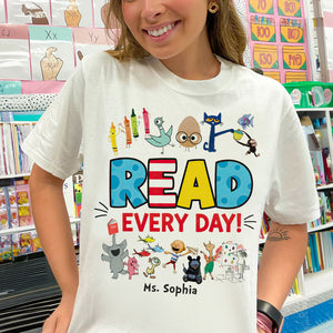 Read Across America 2D Shirt - Personalized Gifts For Teacher 04hutn110226 - Shirts - GoDuckee