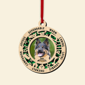 Personalized Ornaments For Dog Lovers, The Perfect Christmas Gifts And Tree Decorations - Ornament - GoDuckee
