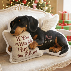 Dog Memorial Custom Shaped Pillow - Custom Photo Gifts For Dog Lover 04TGLU081125 - Pillow - GoDuckee