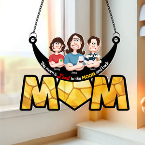 Personalized Gifts For Mom Suncatcher Ornament 04katn170325pa - Ornament - GoDuckee