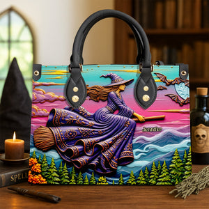 Best Witch Leather Bag Personalized Gifts for Witches 04NADT120625 - Leather Bag - GoDuckee