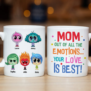 Personalized Gifts For Mom Coffee Mug 03natn150325 Your Love Is Best - Coffee Mug - GoDuckee