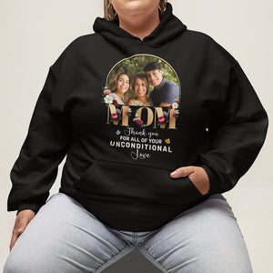 Custom Photo Gifts For Mom Shirt Mom Thank You For All Of Your Unconditional Love - 2D Shirts - GoDuckee
