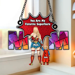 Personalized Gifts For Mom Suncatcher Ornament 02OHDT260225PA - Ornament - GoDuckee
