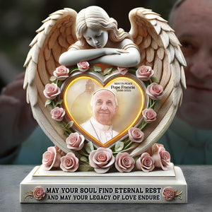 Memorial Acrylic Plaque - Rest In Peace 03HULU210425 - Shaped Plaques - GoDuckee