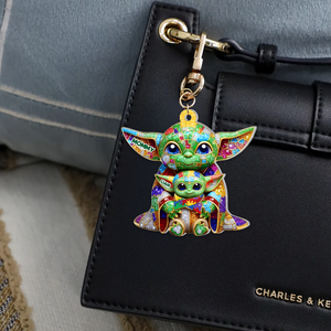 Personalized Gifts For Mom Keychain 01tgpu240325 Galaxy Character - Keychains - GoDuckee