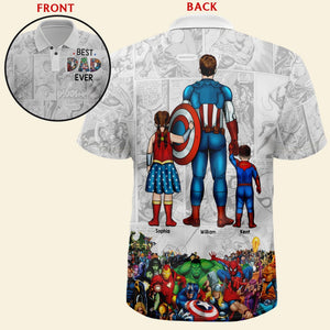 Personalized Gifts For Dad 3D Polo Shirt 01qhqn070524pa Father's Day Gift - 3D Shirts - GoDuckee