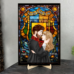 Personalized Gifts For Couple Wood Sign Magical Couple 05HUDT050224PA - Wood Signs - GoDuckee