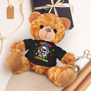 Personalized Gifts For Autism Kids Bear With Shirt 01topu270225 - Bear - GoDuckee
