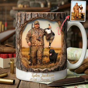 Hunting Life Coffee Mug - Personalized Custom Photo Gifts For Hunters 03HULU201225 - Coffee Mug - GoDuckee