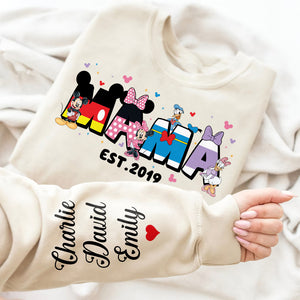 Personalized Gifts For Mom Shirt Mama Cartoon 01OHQN220325 - AOP Products - GoDuckee