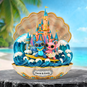 Summer Couple Acrylic Plaque - Personalized Gifts For Couple 04ohpu110625 - Shaped Plaques - GoDuckee