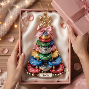 Weight Plate Tree Christmas Ornament, Personalized Gifts For Gymers 05qhtn100826 - Ornament - GoDuckee