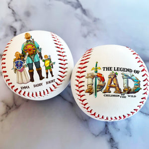 Personalized Gifts For Dad Baseball The Legend Of Dad 02HULU080425HG - Baseball - GoDuckee