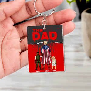 Supes Keychain Personalized Gifts For Dad 02totn154025hg - Keychains - GoDuckee