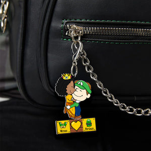 Personalized Gifts For Couple Keychain, Couple Game Lover 04TGDT060225HG - Keychains - GoDuckee