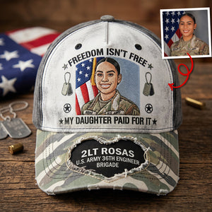 Military Served Member Support Classic Cap, Personalized Gifts For Veteran Families 04qhtn260526 - Caps - GoDuckee