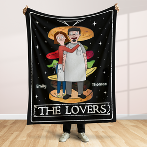 Personalized Gifts For Couple Blanket 01topu261224hg - Blanket - GoDuckee