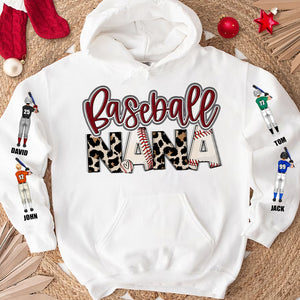 Baseball Nana, Personalized Family Shirt, Gift For Family, Baseball Family - AOP Products - GoDuckee
