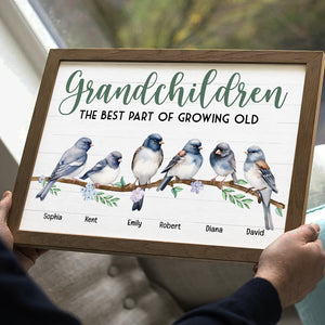 Grandma Grandchildren The Best Part 03naqn240723 Personalized Canvas Print - Poster & Canvas - GoDuckee