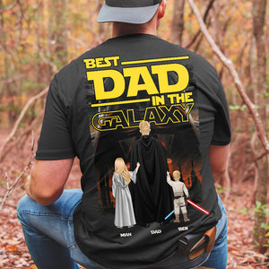 Best In The Galaxy Shirt Personalized Gifts For Dad 04XQDT040425DAHHHG - Shirts - GoDuckee