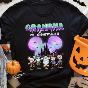 Grandma Of Nightmares Personalized Shirt 02HTTN090823HH - Shirts - GoDuckee
