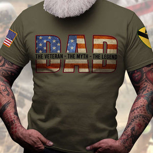 Veteran Dad 3DAP-04qhqn060523 Personalized 3D AOP Shirt - AOP Products - GoDuckee