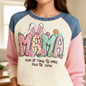Cute Easter Bunny 3D Sweatshirt - Personalized Gifts For Grandma 01naqn240226 - AOP Products - GoDuckee