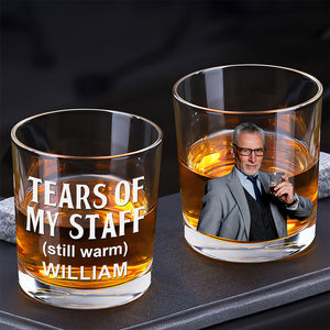 Custom Photo Gifts For Boss Whiskey Glass 05toqn120225 - Whiskey Glass - GoDuckee