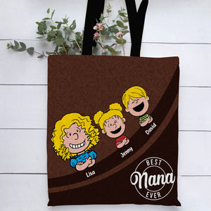 Personalized Gifts For Mom Tote Bag Best Mom Ever 02OHMH070125HH - Tote Bag - GoDuckee