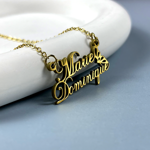 Stylish Personalized Name Necklace 30 10acxx140325 - Necklace - GoDuckee