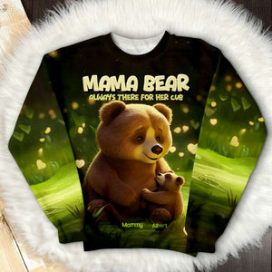 Personalized Gift For Mom Shirt, Mama Bear Hug 02QHLU060325 - AOP Products - GoDuckee