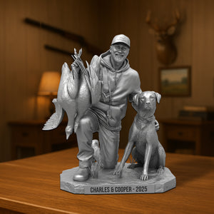 Hunting Trophy Moment Plaque, Personalized Gifts For Hunting Lover 02qhtn290825 - Shaped Plaques - GoDuckee