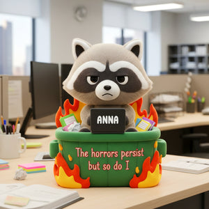 Workday Raccoon Adventures Pillow - Personalized Gifts For Coworkers 06NATN151125 - Pillow - GoDuckee