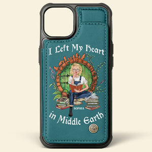 Personalized Gifts For Book Lovers Leather Flip Wallet Phone Case 02huqn260225tm - Phone Case - GoDuckee