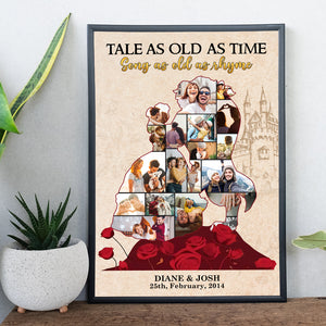 True Love Couple Personalized Couple Canvas Print - Poster & Canvas - GoDuckee