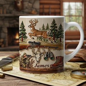 Hunting Coffee Mug - Personalized Gifts For Hunting Lovers 01tgta191225 - Coffee Mug - GoDuckee