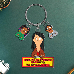 Personalized Gifts For Mom Keychain 06totn140225hg - Keychains - GoDuckee