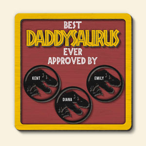 Dad Personalized Wooden Art HAPYC-07QHQN260423 - Wood Sign - GoDuckee